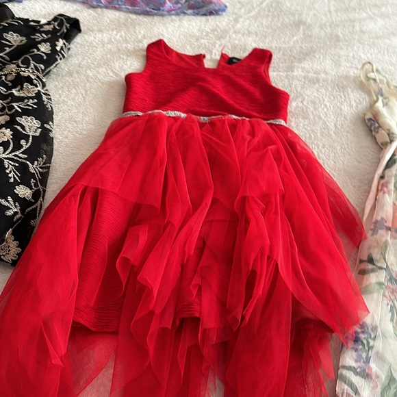 The dresses are silky inside of it and it is in a good condition - Picture 3 of 6